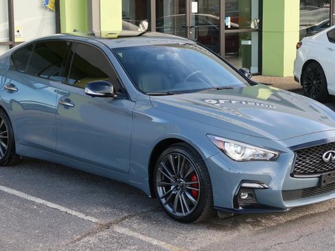 Used 2021 INFINITI Q50 Red Sport 400 image 5