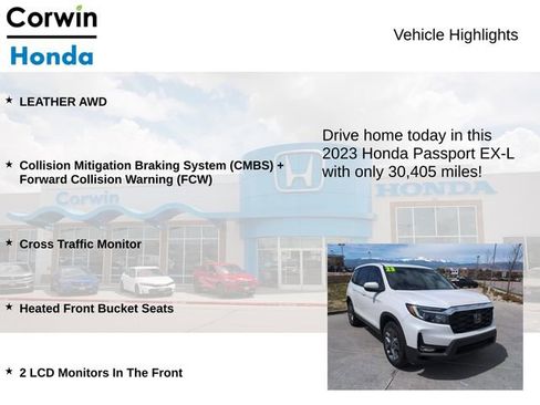 Used 2023 Honda Passport EX-L image 6