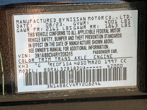 Used 2024 Nissan Sentra SV FWD image 21