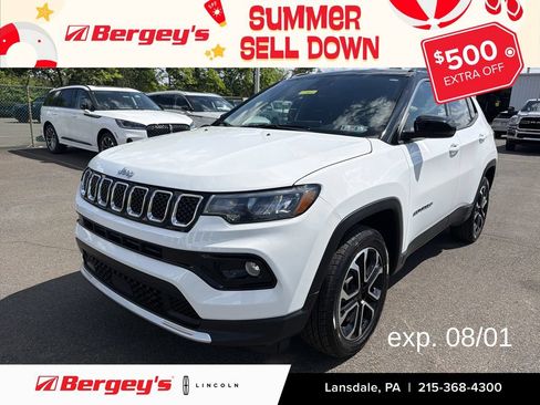 Used 2023 Jeep Compass Limited AWD/4WD image 1