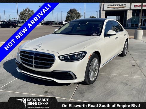Used 2021 Mercedes-Benz S 580 4MATIC Sedan image 1
