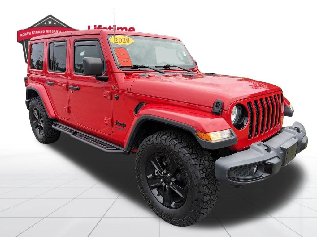 Used 2020 Jeep Wrangler Unlimited Sahara AWD/4WD image 8