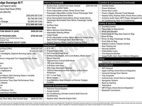 Used 2022 Dodge Durango R/T w/ Trailer Tow Group IV image 2