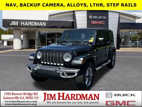 Used 2022 Jeep Wrangler Unlimited Sahara w/ Cold Weather Group image 1
