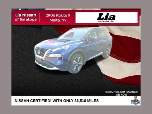 Certified 2023 Nissan Rogue Platinum w/ Platinum Premium Package AWD/4WD image 1