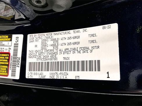 Used 2022 Toyota Tundra Platinum image 37