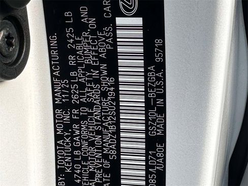 New 2025 Lexus ES 350 350 image 33