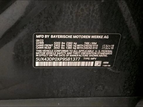 Used 2023 BMW X3 sDrive30i RWD image 12