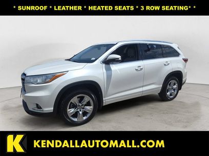 Used 2016 Toyota Highlander Limited w/ Driver Technology Package