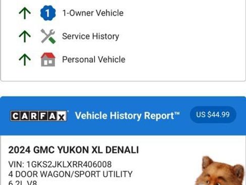 Used 2024 GMC Yukon XL Denali w/ Advanced Technology Package image 4