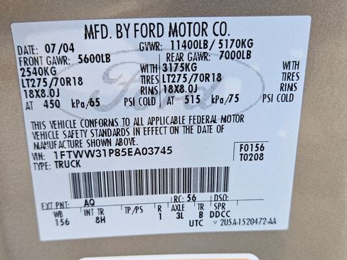 Used 2005 Ford F350 Lariat image 35