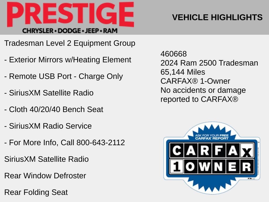 Used 2024 RAM 2500 Tradesman AWD/4WD image 6