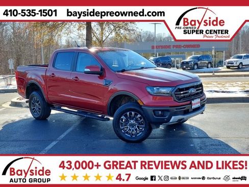 Used 2021 Ford Ranger Lariat w/ Equipment Group 501A High image 1