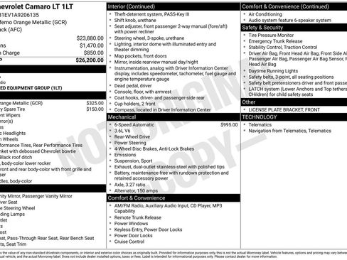 Used 2010 Chevrolet Camaro LT image 33