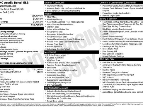 Used 2025 GMC Acadia Denali AWD/4WD image 4
