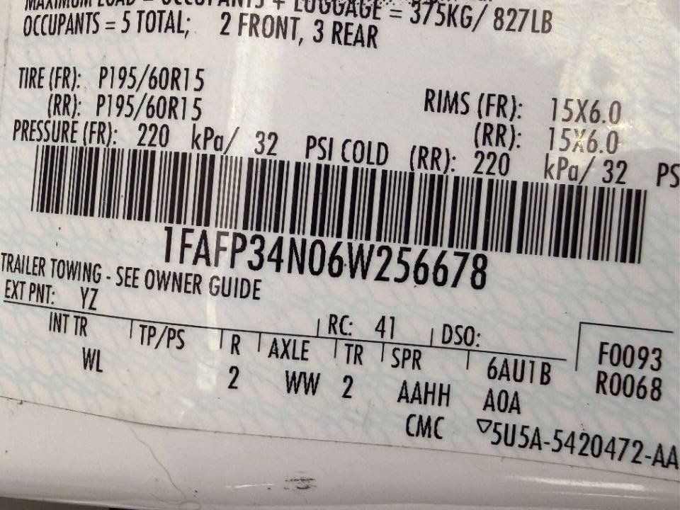 Used 2006 Ford Focus S FWD image 9