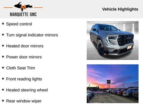 New 2026 GMC Acadia Elevation w/ Black Edition image 6