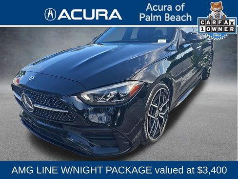 Used 2022 Mercedes-Benz C 300 C 300 w/ AMG Line w/ Night Package image 1