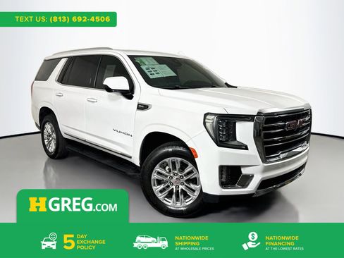 Used 2021 GMC Yukon SLT RWD image 1