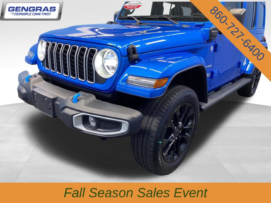 Used 2024 Jeep Wrangler Unlimited Sahara w/ Safety Group AWD/4WD image 48