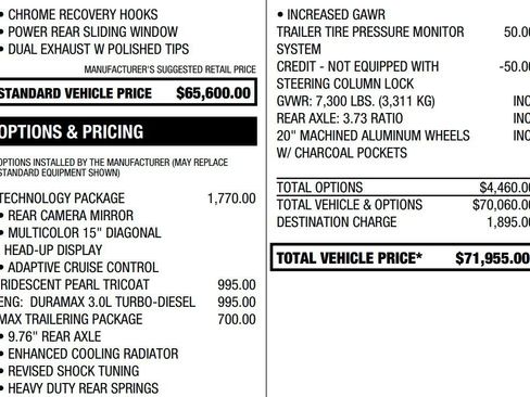 Used 2023 Chevrolet Silverado 1500 High Country w/ Technology Package AWD/4WD image 2