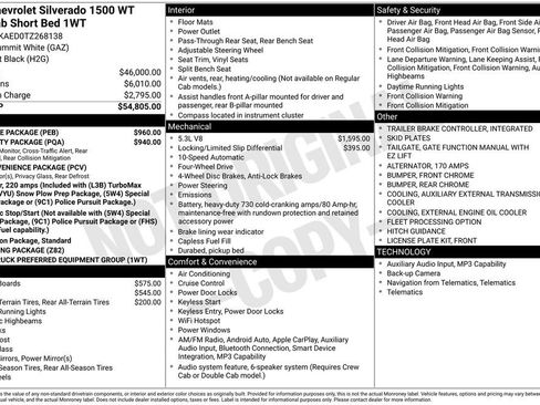 New 2026 Chevrolet Silverado 1500 W/T w/ WT Value Package image 34