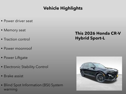 New 2026 Honda CR-V Sport-L image 5