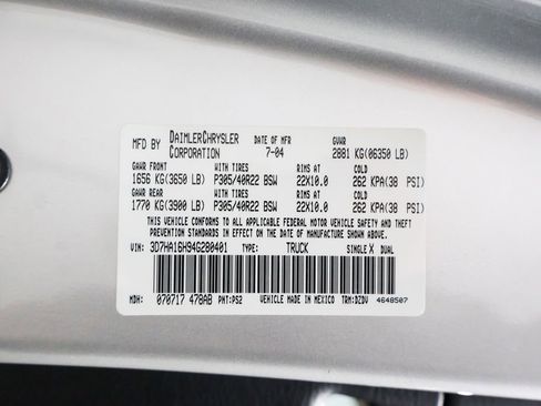 Used 2004 Dodge Ram 1500 Truck 2WD Regular Cab image 93