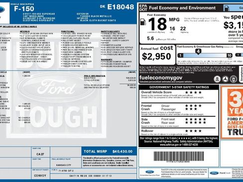Used 2013 Ford F150 FX2 w/ Mid Equipment Group RWD image 3