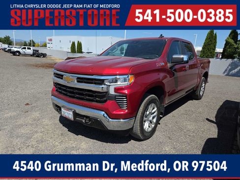 Used 2024 Chevrolet Silverado 1500 LT w/ Z71 Off-Road Package AWD/4WD image 1