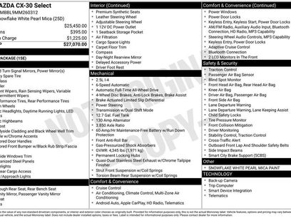 Used 2021 MAZDA CX-30 AWD 2.5 S w/ Select Package