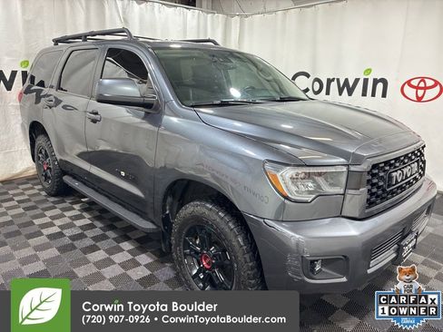 Used 2020 Toyota Sequoia TRD Pro AWD/4WD image 1