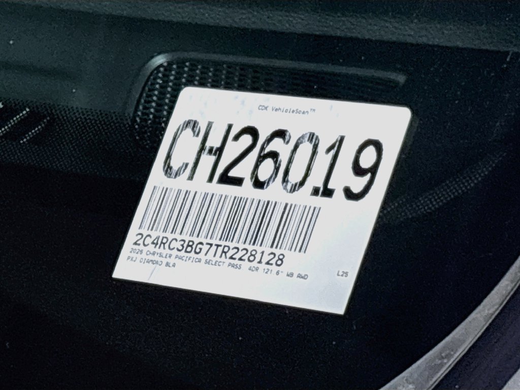 New 2026 Chrysler Pacifica Select AWD/4WD image 23