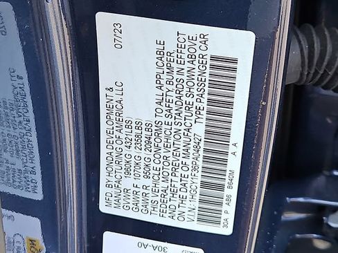 Certified 2023 Honda Accord EX image 27