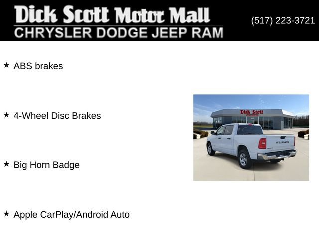 Certified 2025 RAM 1500 Big Horn AWD/4WD image 18