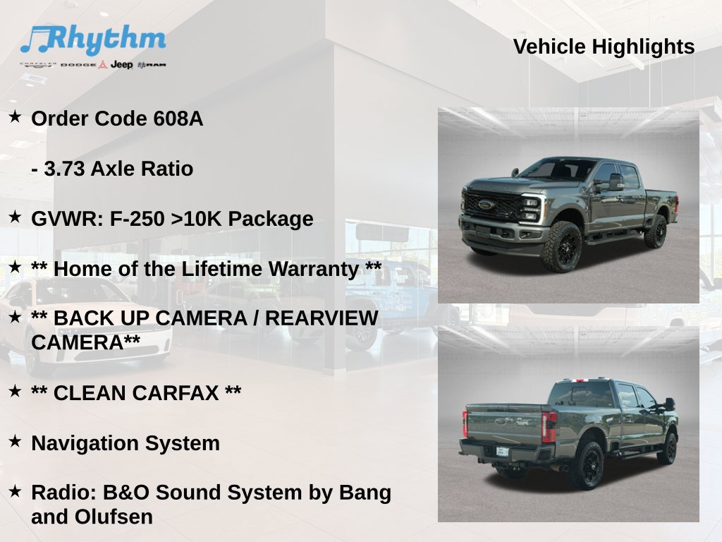 Used 2025 Ford F250 Lariat w/ Black Appearance Package AWD/4WD image 17