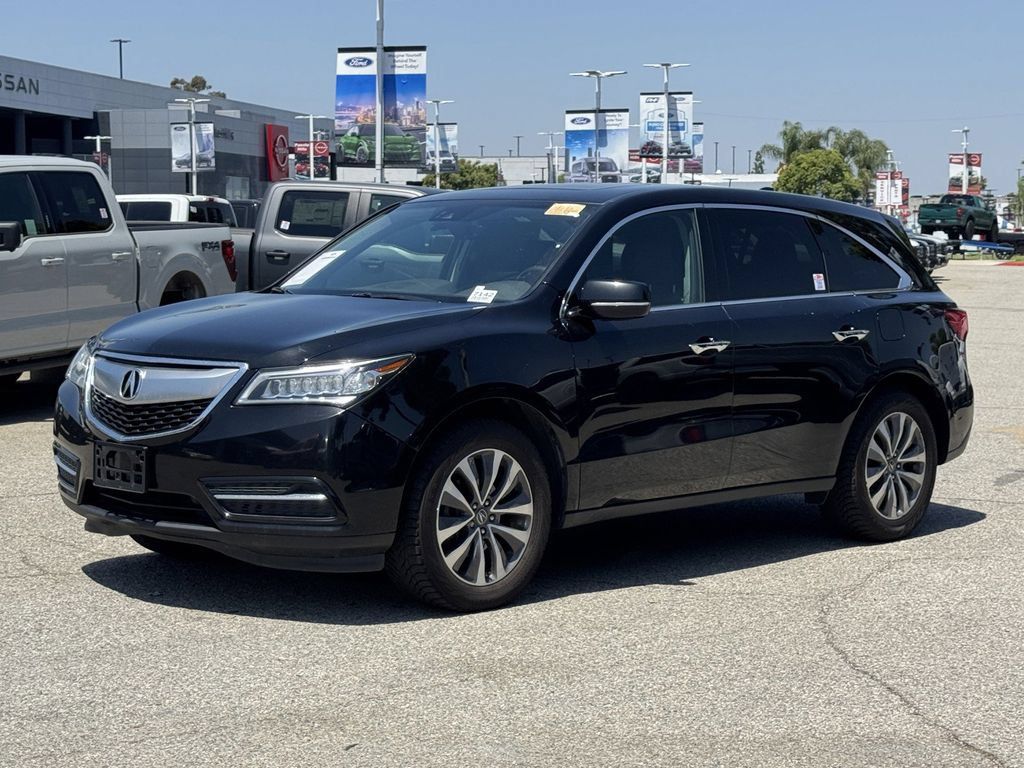 Used 2016 Acura MDX w/ Technology Package AWD/4WD image 3