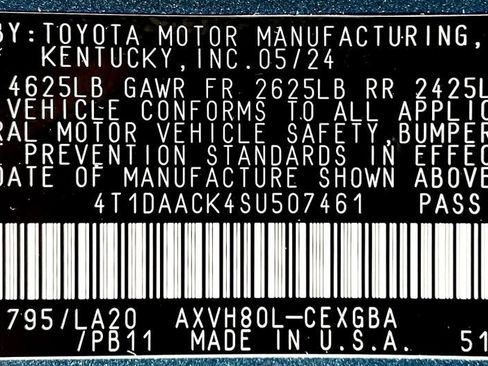 Certified 2025 Toyota Camry XLE FWD image 24