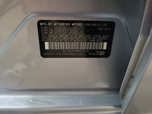 Used 2021 Mitsubishi Mirage ES image 33