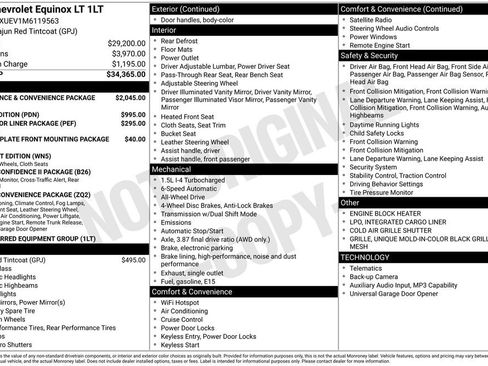 Used 2021 Chevrolet Equinox LT AWD/4WD image 41