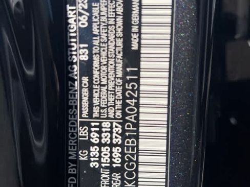 Certified 2023 Mercedes-Benz EQS 450+ 4MATIC Sedan image 15