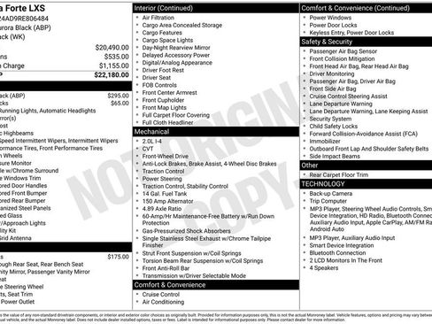 Used 2024 Kia Forte LXS FWD image 16