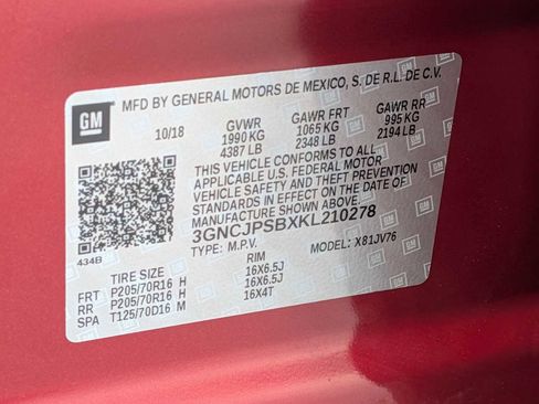 Used 2019 Chevrolet Trax LT w/ LT Convenience Package image 28