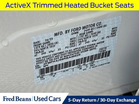 Certified 2024 Ford Edge SEL w/ Convenience Package image 37