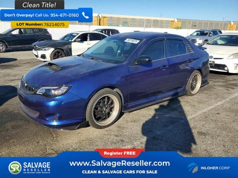 Used 2009 Subaru Impreza WRX Sedan image 1