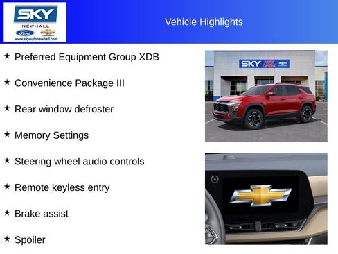 New 2025 Chevrolet Equinox ACTIV w/ Convenience Package III image 12