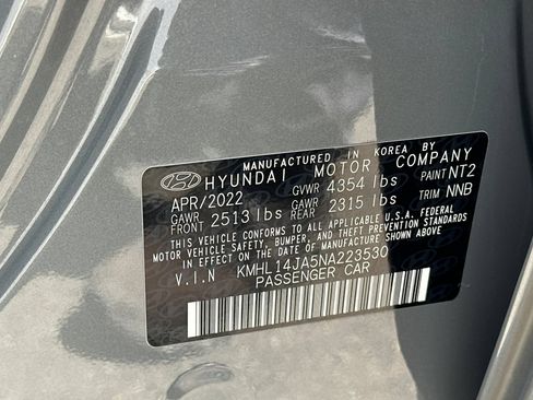 Used 2022 Hyundai Sonata SEL w/ Convenience Package FWD image 33