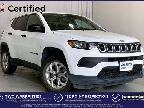 Used 2025 Jeep Compass Sport image 1