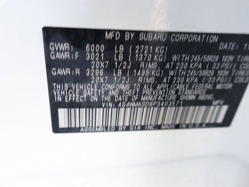 Used 2023 Subaru Ascent Limited image 42