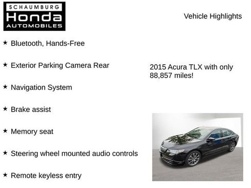 Used 2015 Acura TLX V6 SH-AWD w/ Technology Pkg image 7
